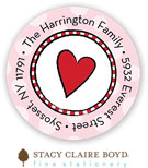 Stacy Claire Boyd Return Address Label/Sticky - Hugs and Kisses