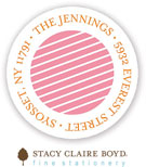 Stacy Claire Boyd Return Address Label/Sticky - Eggs Dyed Bright