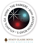 Stacy Claire Boyd Return Address Label/Sticky - Bold & Beautiful