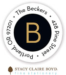 Stacy Claire Boyd Return Address Label/Sticky - Sparkle