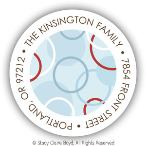 Return Address Label/Sticky by Stacy Claire Boyd - Well-Rounded (Holiday) Return Address Label/Sticky by Stacy Claire Boyd - Well-Rounded (Holiday)