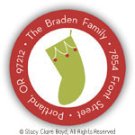 Stacy Claire Boyd Return Address Label/Sticky - Cozy Christmas (Holiday)