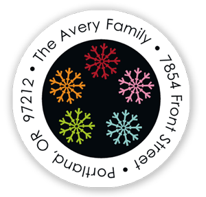Stacy Claire Boyd Return Address Label/Sticky - Colorful Christmas (Holiday) Stacy Claire Boyd Return Address Label/Sticky - Colorful Christmas (Holiday)