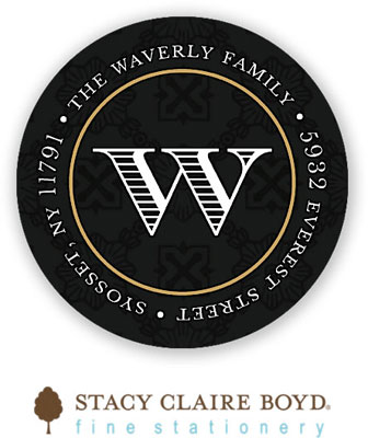 Stacy Claire Boyd Return Address Label/Sticky - Formal Script (Holiday) Stacy Claire Boyd Return Address Label/Sticky - Formal Script (Holiday)