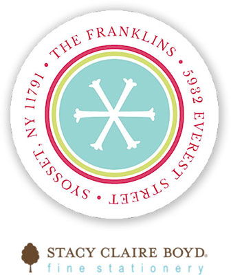 Stacy Claire Boyd Return Address Label/Sticky - Merry Bright Everything (Holiday) Stacy Claire Boyd Return Address Label/Sticky - Merry Bright Everything (Holiday)