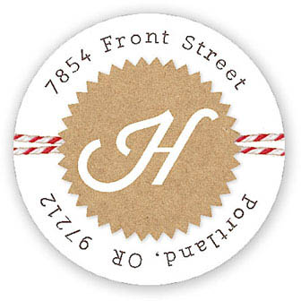 Stacy Claire Boyd Return Address Label/Sticky - Wrapped With String (Holiday) Stacy Claire Boyd Return Address Label/Sticky - Wrapped With String (Holiday)