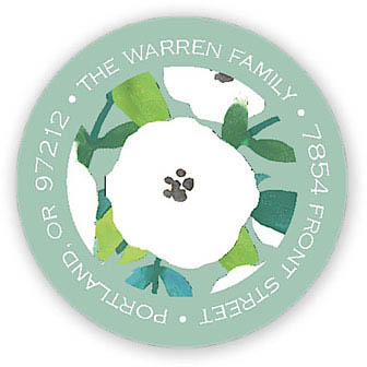 Stacy Claire Boyd Return Address Label/Sticky - Holiday Blooms (Holiday) Stacy Claire Boyd Return Address Label/Sticky - Holiday Blooms (Holiday)
