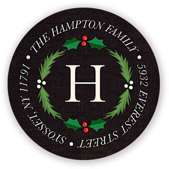 Stacy Claire Boyd Return Address Label/Sticky - Christmas Foliage (Holiday) Stacy Claire Boyd Return Address Label/Sticky - Christmas Foliage (Holiday)