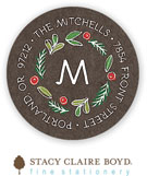 Stacy Claire Boyd Return Address Label/Sticky - Chalk Tree Wishes (Holiday)