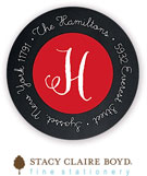 Stacy Claire Boyd Return Address Label/Sticky - Wonderful Time (Holiday)