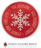 Stacy Claire Boyd Return Address Label/Sticky - Be Jolly (Holiday)