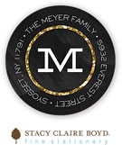 Stacy Claire Boyd Return Address Label/Sticky - Merry Sparkle (Holiday)