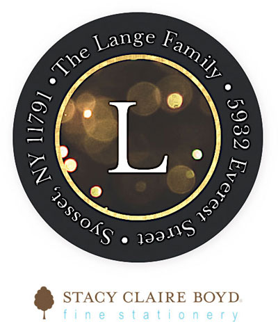 Return Address Label/Sticky by Stacy Claire Boyd - Happiest New Year (Holiday) Return Address Label/Sticky by Stacy Claire Boyd - Happiest New Year (Holiday)