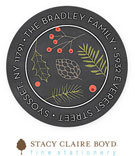 Stacy Claire Boyd Return Address Label/Sticky - Merrier Than Ever (Holiday)