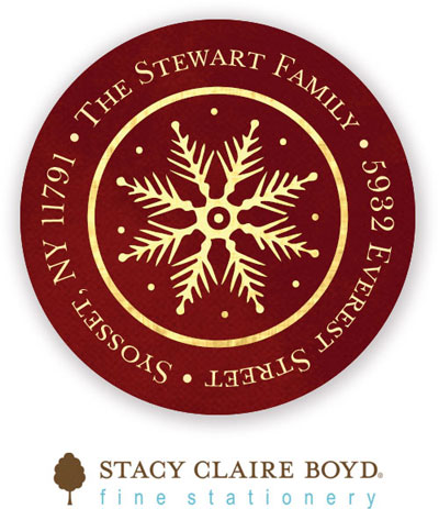 Stacy Claire Boyd Return Address Label/Sticky - Christmas Script (Holiday) Stacy Claire Boyd Return Address Label/Sticky - Christmas Script (Holiday)