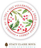 Return Address Label/Sticky by Stacy Claire Boyd - Lovely Christmas (Holiday)