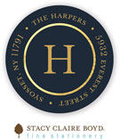 Return Address Label/Sticky by Stacy Claire Boyd - Elegant Joy (Holiday)