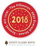 Return Address Label/Sticky by Stacy Claire Boyd - Merry and Bright (Holiday)