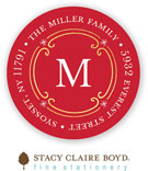 Return Address Label/Sticky by Stacy Claire Boyd - Simply Wonderful (Holiday)