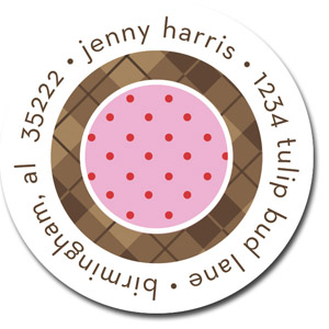 Stacy Claire Boyd Return Address Label/Sticky - Here's The Scoop