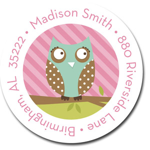 Stacy Claire Boyd Return Address Label/Sticky - Lookie Who