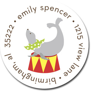 Stacy Claire Boyd Return Address Label/Sticky - Balancing Act Stacy Claire Boyd Return Address Label/Sticky - Balancing Act