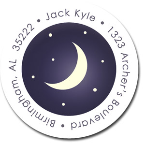 Stacy Claire Boyd Return Address Label/Sticky - Under The Stars Stacy Claire Boyd Return Address Label/Sticky - Under The Stars