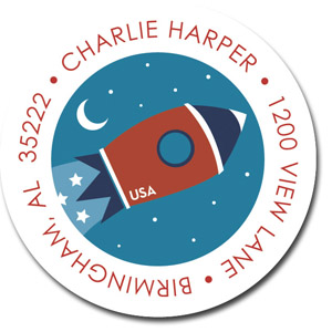 Stacy Claire Boyd Return Address Label/Sticky - What A Blast!