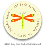 Stacy Claire Boyd Return Address Label/Sticky - Tiny Pretty Paisley