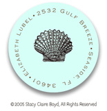 Stacy Claire Boyd Return Address Label/Sticky - Tiny Sounds of the Sea