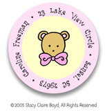 Stacy Claire Boyd Return Address Label/Sticky - Tiny Tea Party