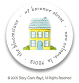 Stacy Claire Boyd Return Address Label/Sticky - Tiny No Place Like Home