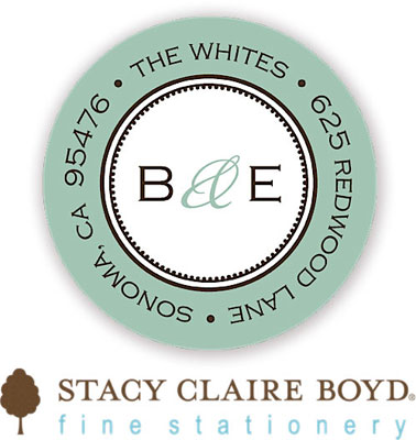 Stacy Claire Boyd Return Address Label/Sticky - Forever In Love