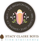 Stacy Claire Boyd Return Address Label/Sticky - Fairy Tale Wedding