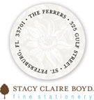 Stacy Claire Boyd Return Address Label/Sticky - In The Garden