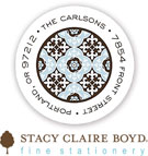 Stacy Claire Boyd Return Address Label/Sticky - Morocco