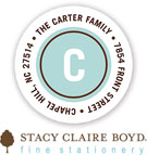 Stacy Claire Boyd Return Address Label/Sticky - Celebrate