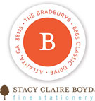 Stacy Claire Boyd Return Address Label/Sticky - Perfectly Simple