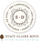 Stacy Claire Boyd Return Address Label/Sticky - Beautiful Day