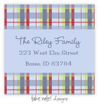 Take Note Designs - Address Labels (Madras Traditional)
