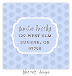 Take Note Designs - Address Labels (Blue Dots Tag)