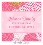 Take Note Designs - Address Labels (Mums with Polka Band)
