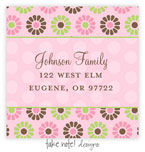 Take Note Designs - Address Labels (Sweet Modern Flowers)