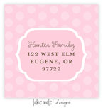 Take Note Designs - Address Labels (Simply Pink Polka Tag)