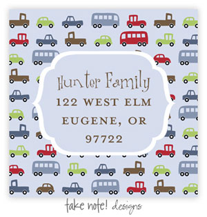 Take Note Designs - Address Labels (Traffic)