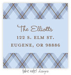 Take Note Designs - Address Labels (Baby Argyle)