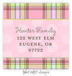 Take Note Designs - Address Labels (Pretty Perfect Plaid)