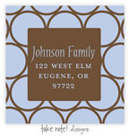 Take Note Designs - Address Labels (Blue Eames Dot)