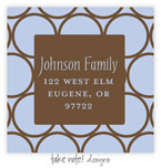 Take Note Designs - Address Labels (Blue Eames Dot)