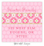 Take Note Designs - Address Labels (Fancy with Pink Polka)